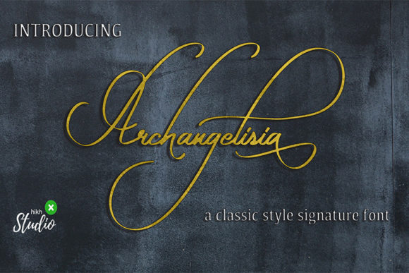 Archangelisia Font: Elevate Your Brand's Elegance and Modernity