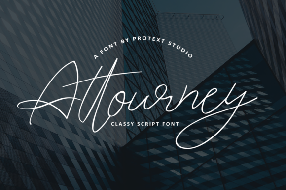 Attourney Font: A Refined Script for Creative Projects