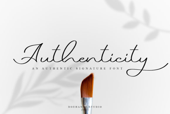 Authenticity Font for Modern Web Design and Branding