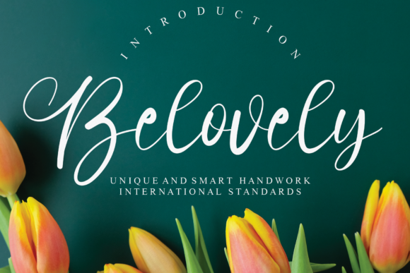 Belovely: A Script Font That Elevates Your Brand