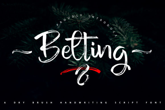 Belting Font Review: A Romantic Script for Creative Branding