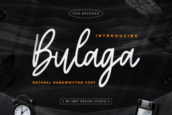 Bulaga Font: A Delicate Script for Creative Branding