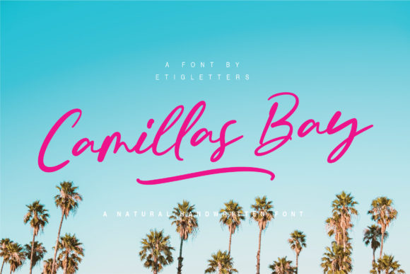 Camillas Bay Font: A Stylish Script for Creative Designers
