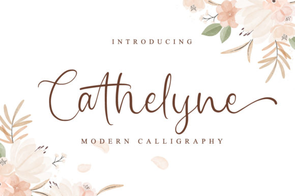 Cathelyne: A Script Font That Elevates Brand Campaigns