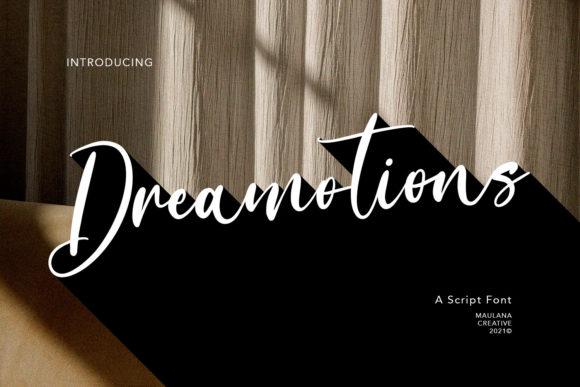 Dreamotions Font: Elevate Your Script Typography Game