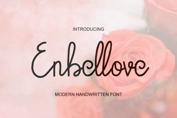 Enbellove Font: A Delicate Script for Digital Elegance