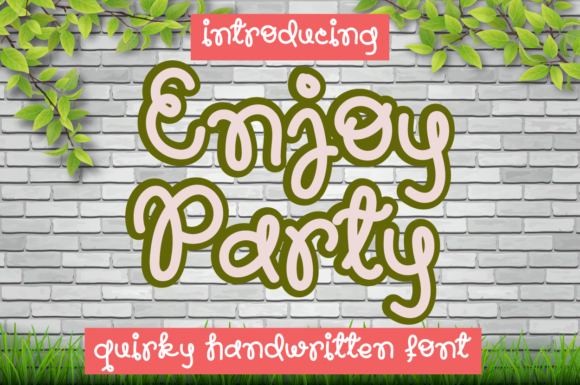 Enjoy Party Font for Web Design Projects