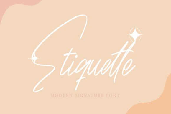 Etiquette Font: A Delicate Script for Modern Web Design