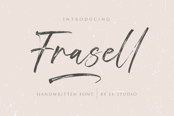 Frasell Script Font for Beautiful Craft Projects