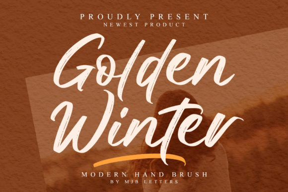 Golden Winter Font: A Script Typeface for Editorial Elegance
