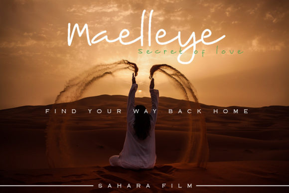 Maelleye Font for Creative Projects
