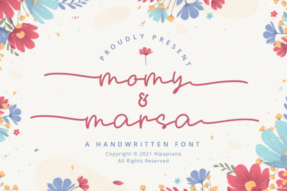 Momy Marsa Font for Romantic Branding and Eye-Catching Campaigns
