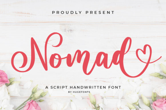 Nomad Script Font for Professional Branding and Design Projects