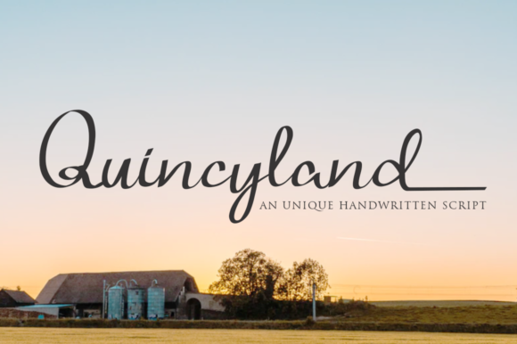 Quincyland Font Review for Creative Makers and Designers
