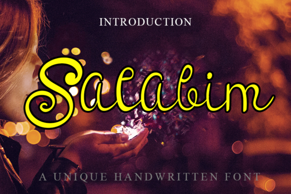 Salabim Font: A Playful Script for Creative Web Projects