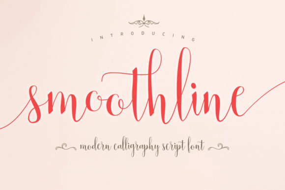 Smoothline Font for Romantic and Engaging Campaigns