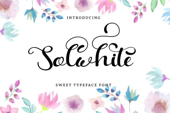 Solwhite: A Premium Script Font for Business Branding