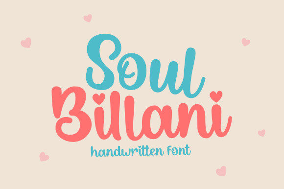 Soul Billani: A Refined Script Font for Designers