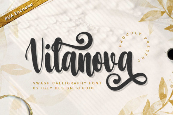 Vilanova: A Beautiful Script Font for Creative Projects