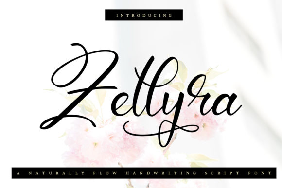Zellyra Font: Timeless Script for Handmade and Commercial Projects